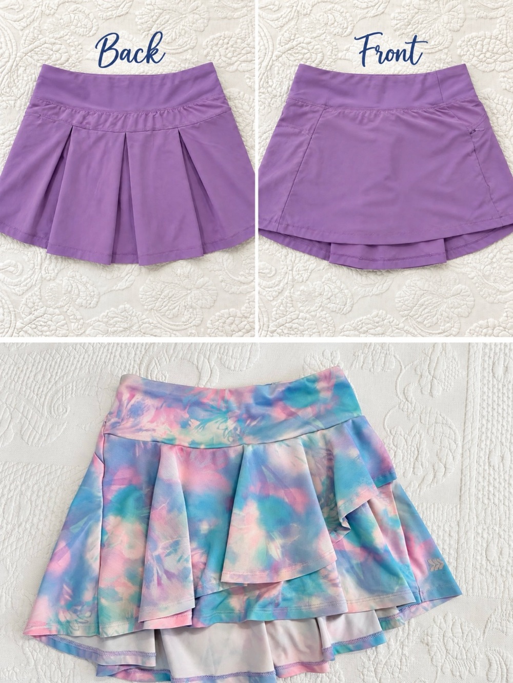 All in Motion Girls M (8) Athletic Skort Bundle!
